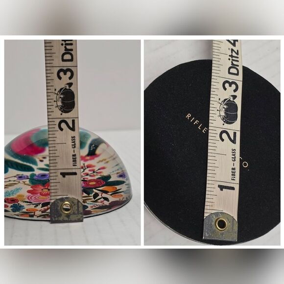 Anthropologie Garden Flowers Paperweight By Rifle Paper Co. NEW - Picture 8 of 9